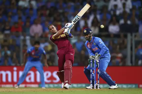 Lendl Simmons's efforts helped West Indies enter the World T20 final for the second time