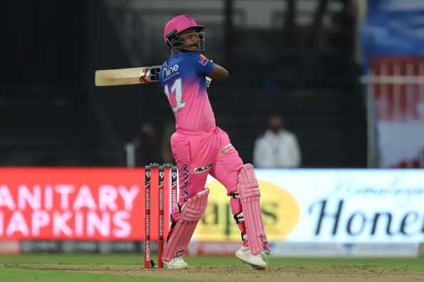 Sanju Samson smashed 9 sixes in his 32-ball 74.