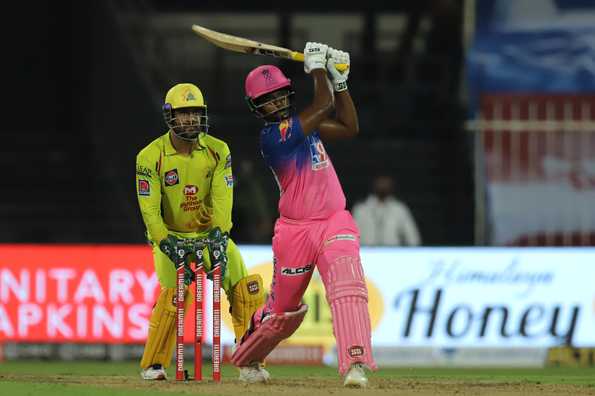 Sanju Samson hit nine sixes in his 32-ball 74.