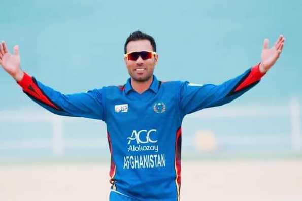 Najeebullah Tarakai has played one ODI and 12 T20Is for Afghanistan (Photo credit - Facebook)