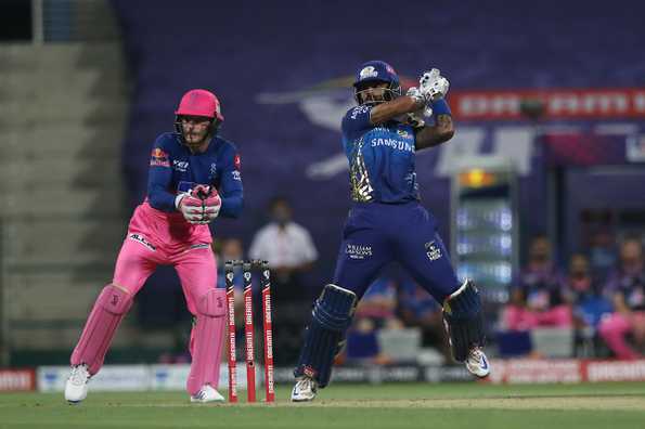 Suryakumar Yadav struck unbeaten 79 as MI jumped to the top of points table with a massive win.