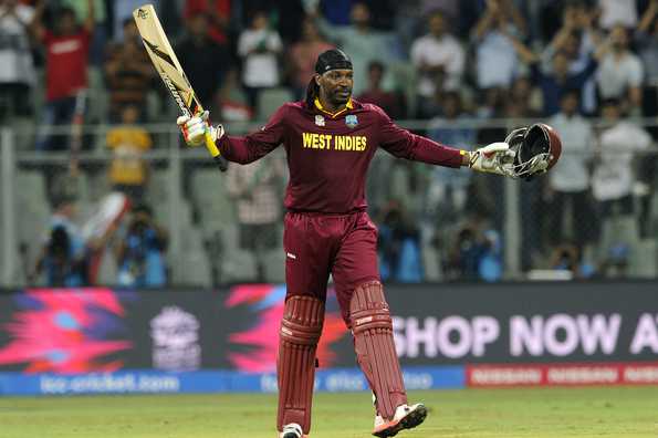 Records tumbled as Chris Gayle went on a rampage