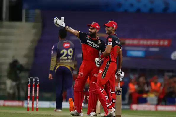 RCB won by 8 wickets