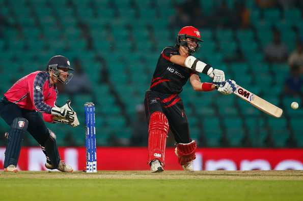 Chapman top-scored for Hong Kong with 40 but it was never enough to stop Scotland.