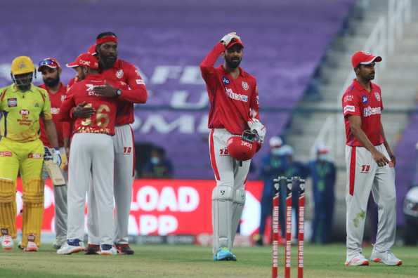 KXIP lost the game to CSK to be knocked out