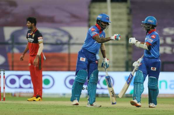 Dhawan and Rahane put on a superb stand to defy RCB