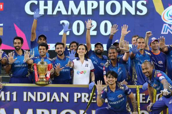 Five time IPL champions - Mumbai Indians.