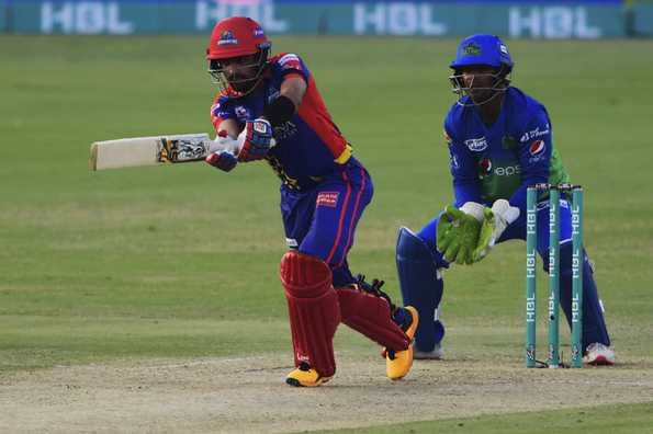 Babar Azam made 65 off 53 before Karachi Kings sealed the Super Over win.