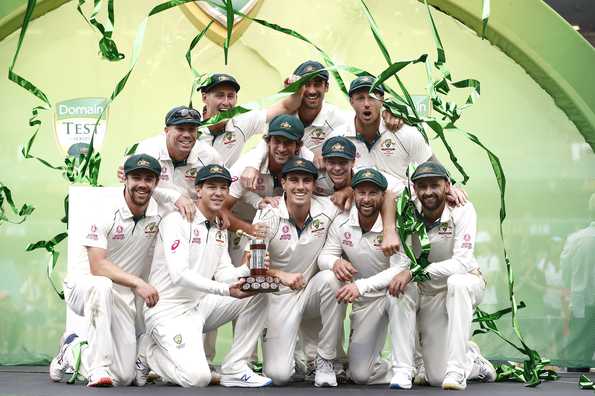 Australia have now leapfrogged India to go top.