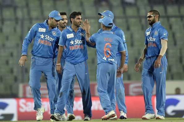 Bhuvneshwar Kumar made a successful return to the Indian side.