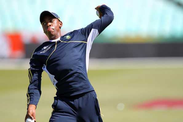 Phangiso was playing against the Warriors at Wanderers and bowled eight overs.