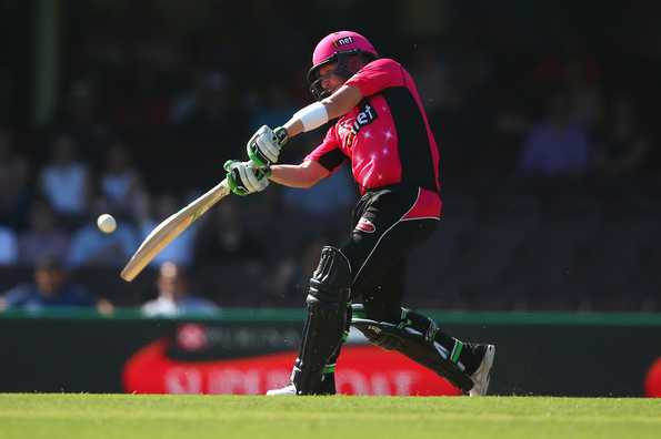 Haddin made an unbeaten half-century in the chase.