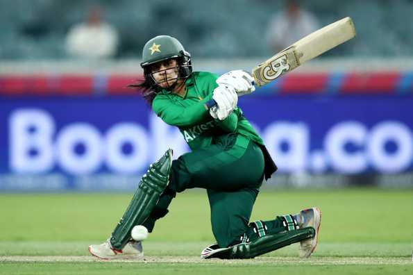 Javeria Khan registered her ninth T20I fifty