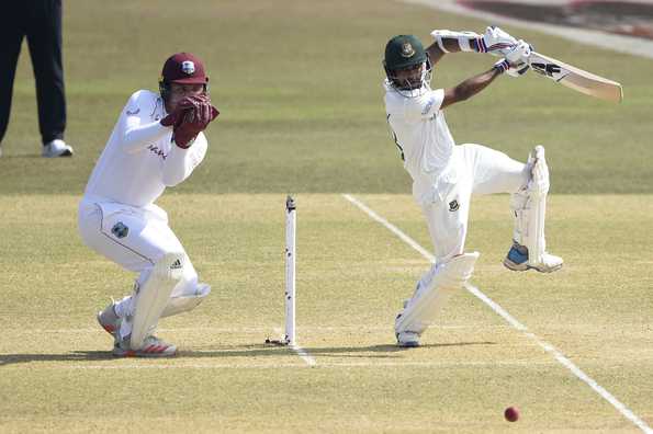 Mehidy played a valuable knock of 57, helping Bangladesh avoid a follow-on.