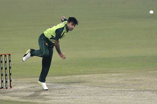 Zahid Mehmood picked three wickets in his debut game today, striking twice in his first over in international cricket. 