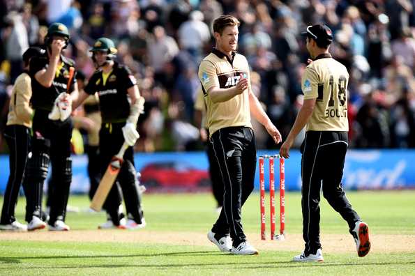 Neesham played a crucial role with both bat and ball as New Zealand took a 2-0 lead in the five-match series