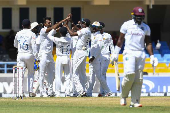 Lakmal hurt the West Indies with regular strikes 