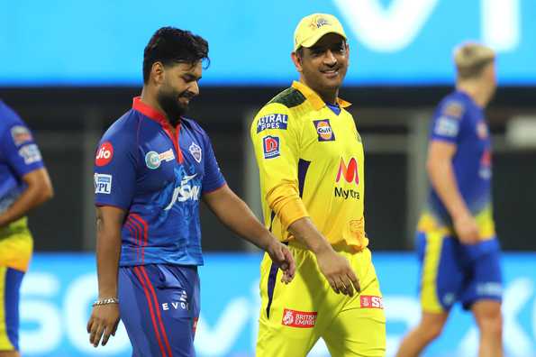 Rishabh Pant with his "Mahi bhai"