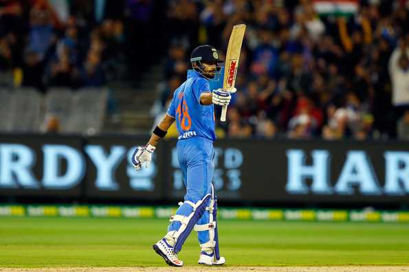 Kohli scored another unbeaten fifty as India won convincingly