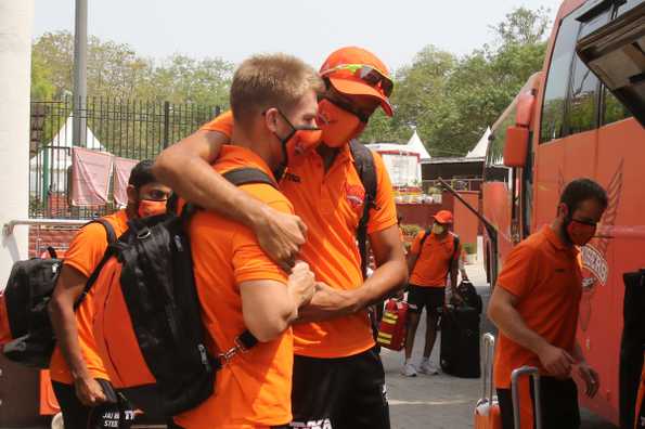 Former captain David Warner was left out of SRH's XI for the RR game.