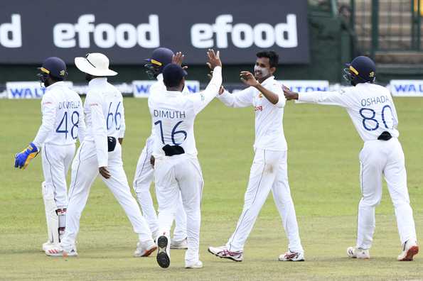 The spin duo put Sri Lanka just five wickets away from a big win