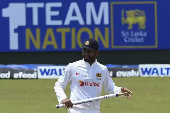 Dimuth Karunaratne led from the front with the bat scoring one double hundred and a hundred in the 2-match Test series