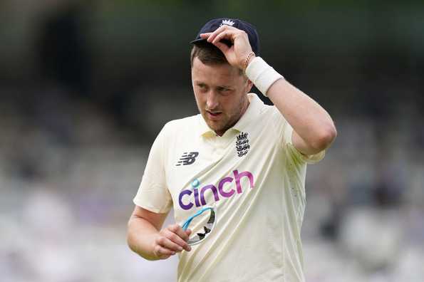 Ollie Robinson made his Test debut on Tuesday