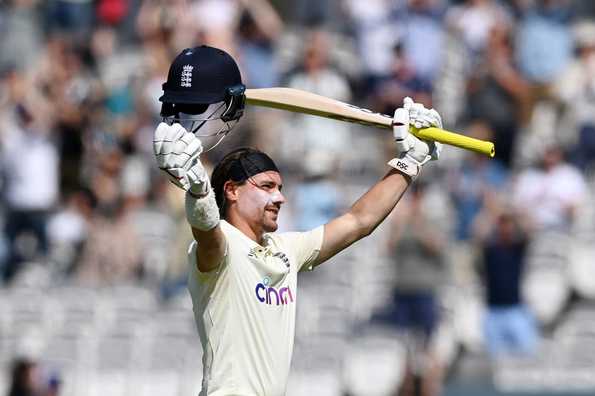 Burns dismissed on 132 as England's resistance ended on 275.