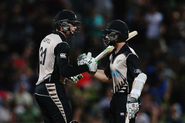 Martin Guptill and Kane Williamson registered the highest partnership in T20Is