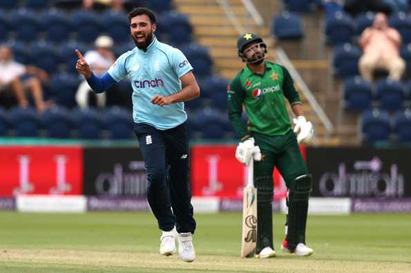 Saqib put on an impressive show in the first ODI