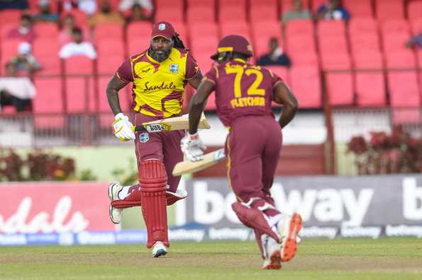 Three of the four matches in the series were washed out because of rain.