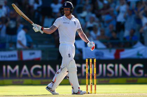 Ben Stokes scored 11 fours and a six in his 93-ball 74