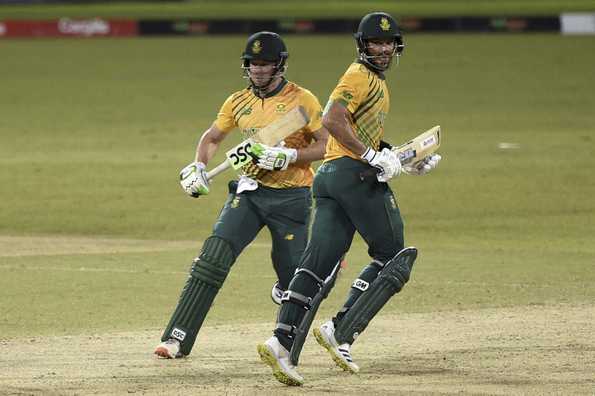 Markram and Miller put on a quickfire 65-run stand to power South Africa to a winning total.