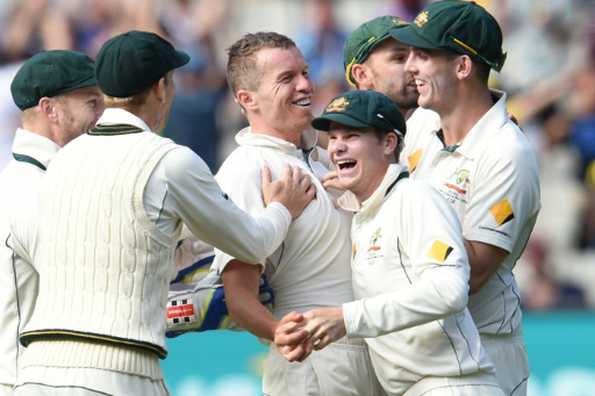 The Australian bowlers came to the party too after four of their batsmen made merry