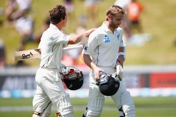 Kane Williamson scored an unbeaten 108 to help New Zealand to a five-wicket win over Sri Lanka at Hamilton.