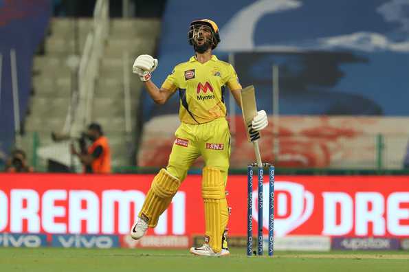 Gaikwad scored his maiden IPL century. 