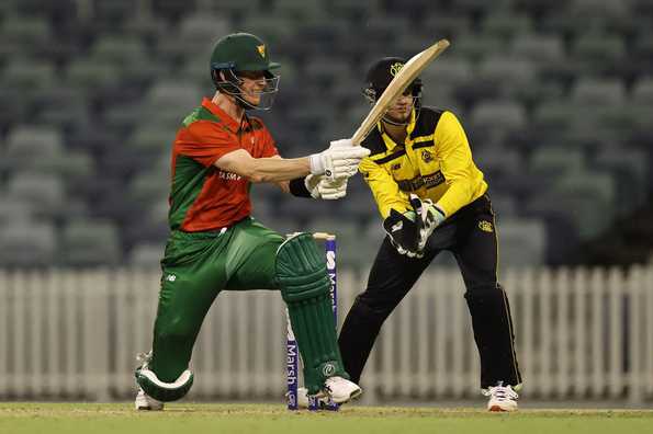 Jordan Silk was unbeaten on 90 off 99 balls.