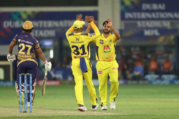 Shardul Thakur took three crucial wickets after KKR got off to a flying start in the chase.