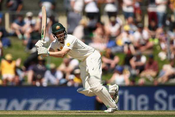 Adam Voges scored his second hundred against West Indies.