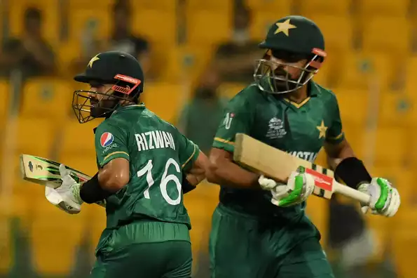 Babar and Rizwan put another century stand.