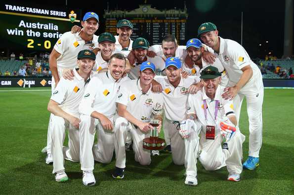 Australia claimed the Trans-Tasman trophy with a 2-0 series win.