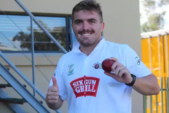 Sean Whitehead claimed 10 for 36 in the second innings.