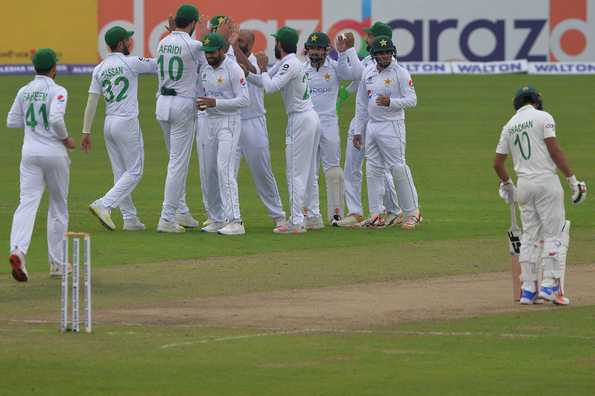 Pakistan went into Tea 278 runs ahead 