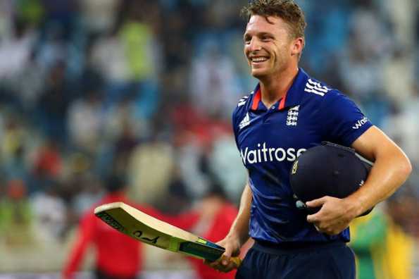 England's Jos Buttler reached his century in just 46 balls in the fourth ODI against Pakistan