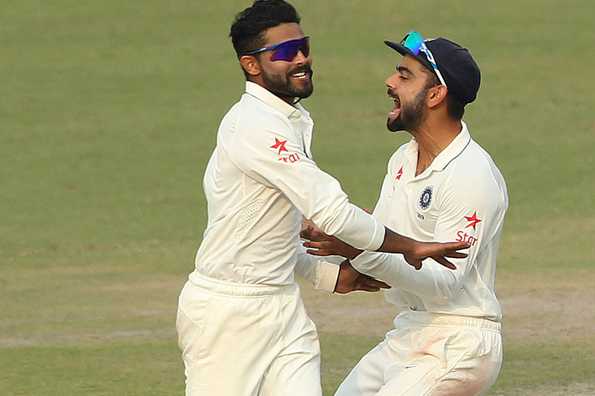 Ravindra Jadeja finished with figures of 5 for 21 in the second innings as South Africa were bowled out for 109