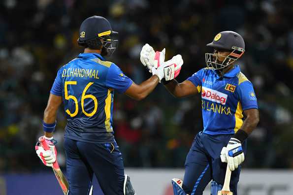 Pathum Nissanka, Charith Asalanka and Dinesh Chandimal stroked half-centuries