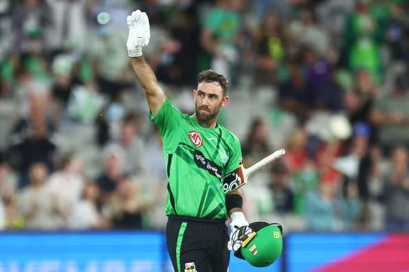 Maxwell ended up reaching three figures off 41 deliveries - the second fastest ton in BBL history