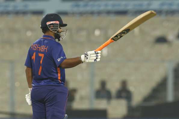 Pant hit a rapid fifty for India.