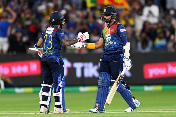 Mendis and Shanaka combined for a match-winning 83-run stand after Sri Lanka were reduced to 71/4.