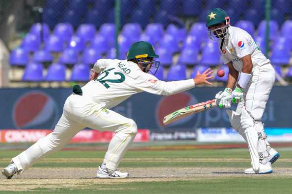 The Pakistan skipper, who has held Pakistan's innings strong for nearly eight hours, has chugged along to 168 